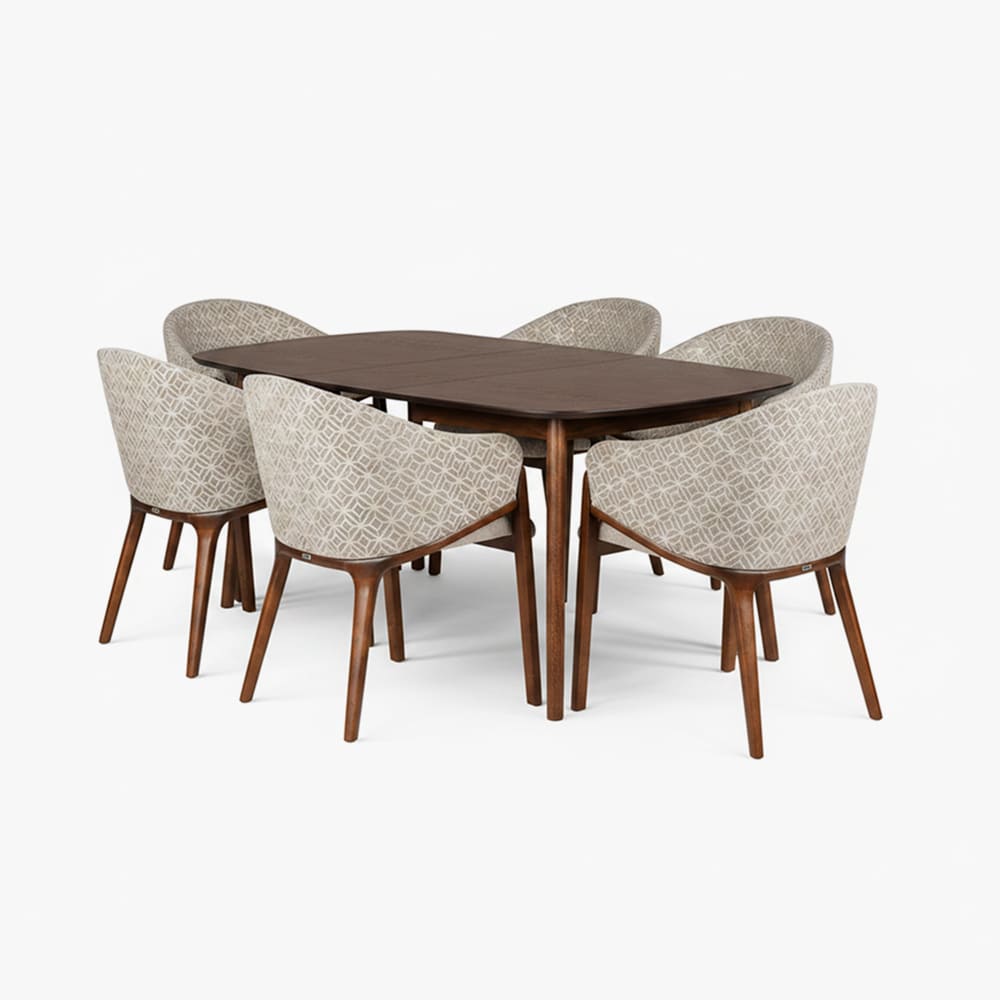 Комплект Стол Грац раздвижной + стулья Милан 6&nbspшт