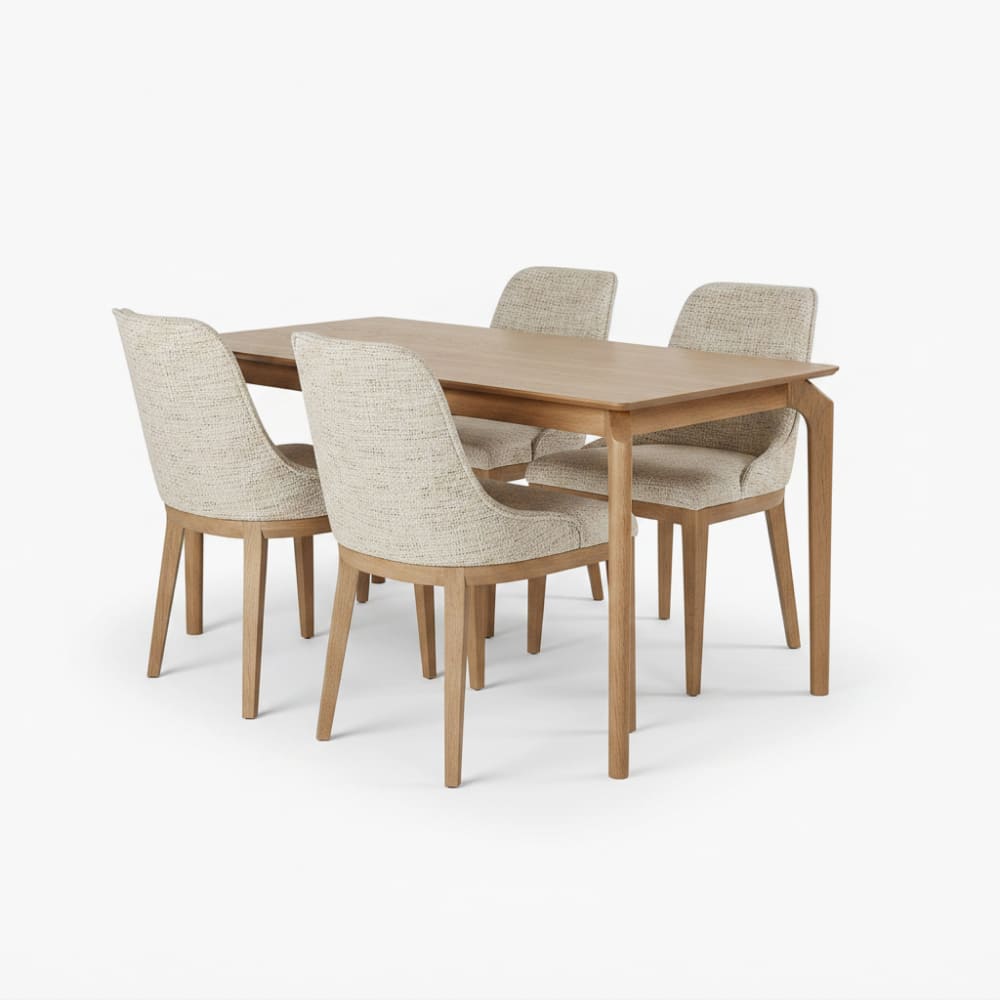 Комплект Стол Комфорт Нью нераздвижной + стулья Прадо 4&nbspшт