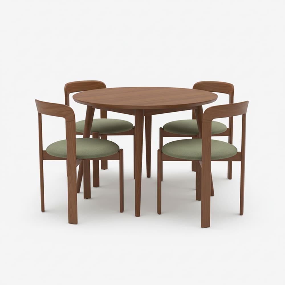 Комплект Стол Грац нераздвижной + стулья Патрик 4&nbspшт