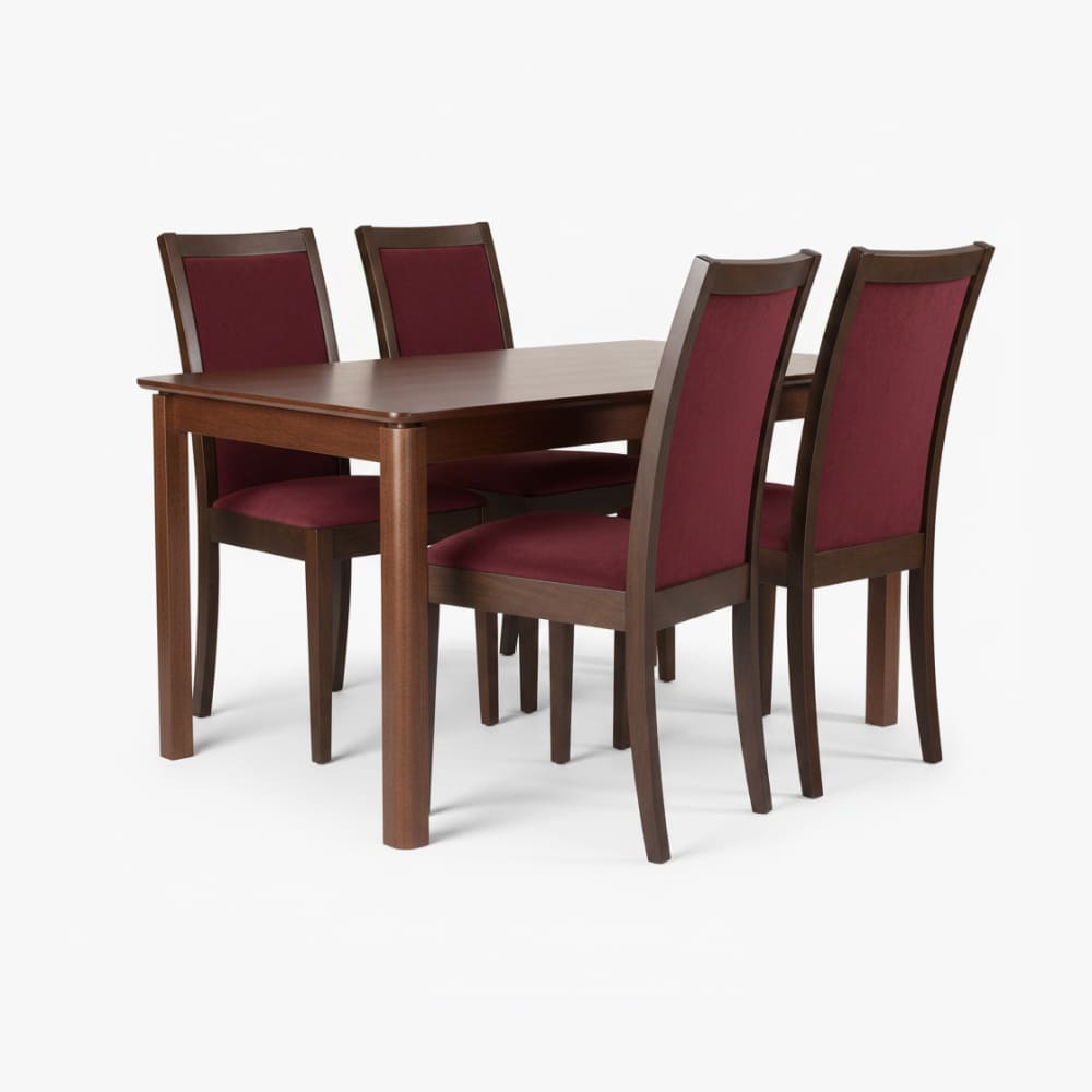 Комплект Стол Бруклин нераздвижной + стулья Лари 4&nbspшт